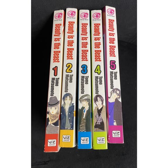 Beauty Is The Beast Complete English Volumes 1-5 Manga by Tomo Matsumoto Japan - Picture 2 of 5